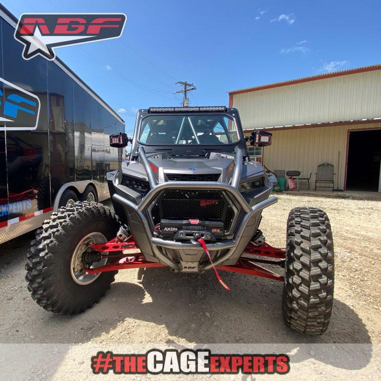 Polaris RZR XP 1000 Winch Front Bumper Full Width ABF Fabrication