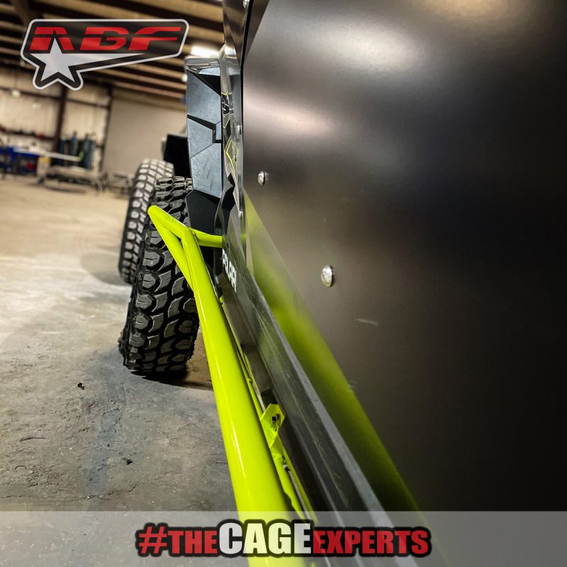 Polaris RZR XP 4 Exo Rock Sliders/Tree Kickers By BM Fabrication RZR XP 4  Exo Rock S/Tree Kickers