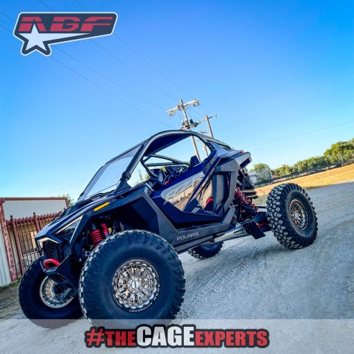 rzr pro r with bronze bead lock wheels and 35 inch tires