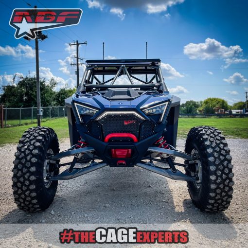 2 seat rzr pro r with aftermarket rollcage