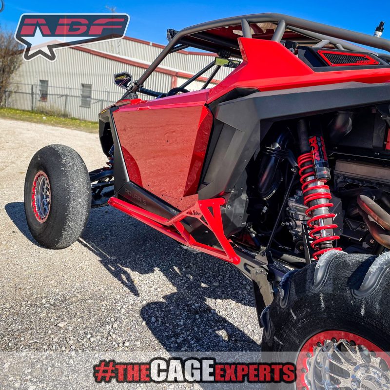 Pro R Rock Knocker Polaris RZR PRO R 4 Tree Kickers / Rock Sliders