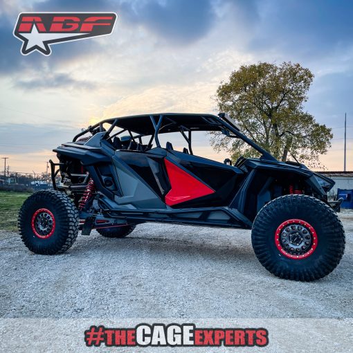 rzr 4 seat turbo r with aftermarket roll cage