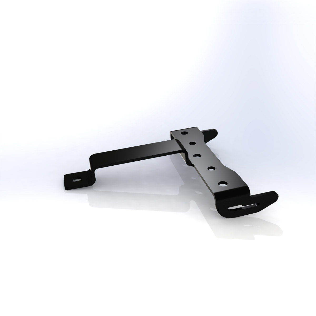 rzr pro glove box access hinge in black