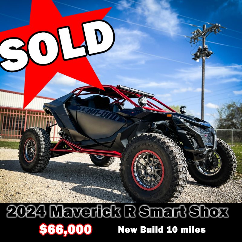 2024 Maverick R Smart Shox Custom Build for sale.
