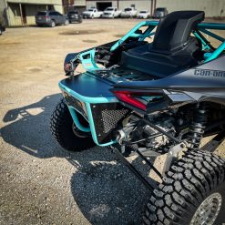 maverick r rear bumper with spare tire and camera