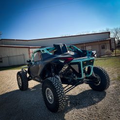 maverick r rear bumper with spare tire and camera