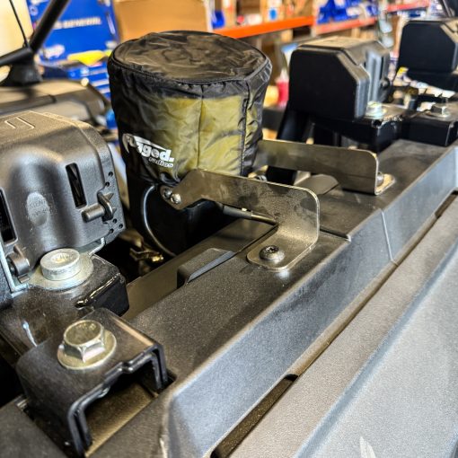 rugged air pumper mount on a rzr pro r