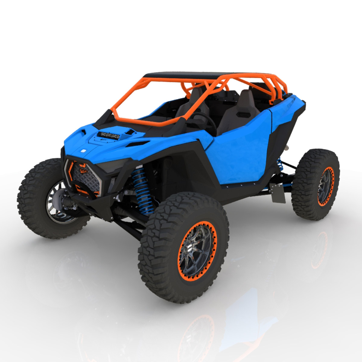 rzr pro s hood with lightbar