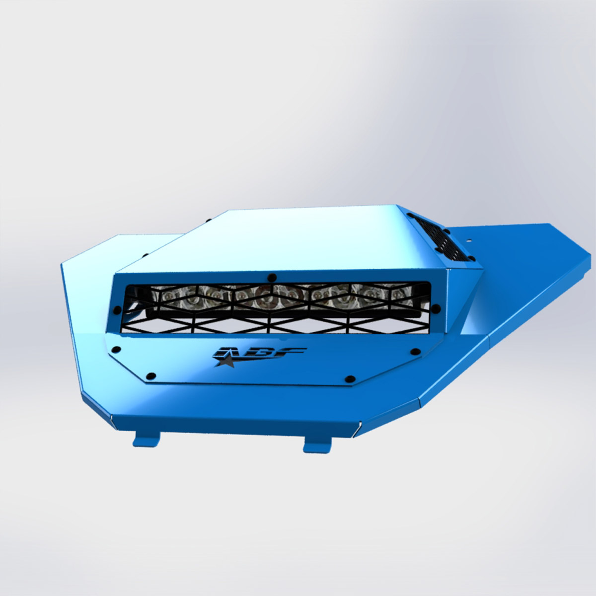 rzr pro s hood with lightbar