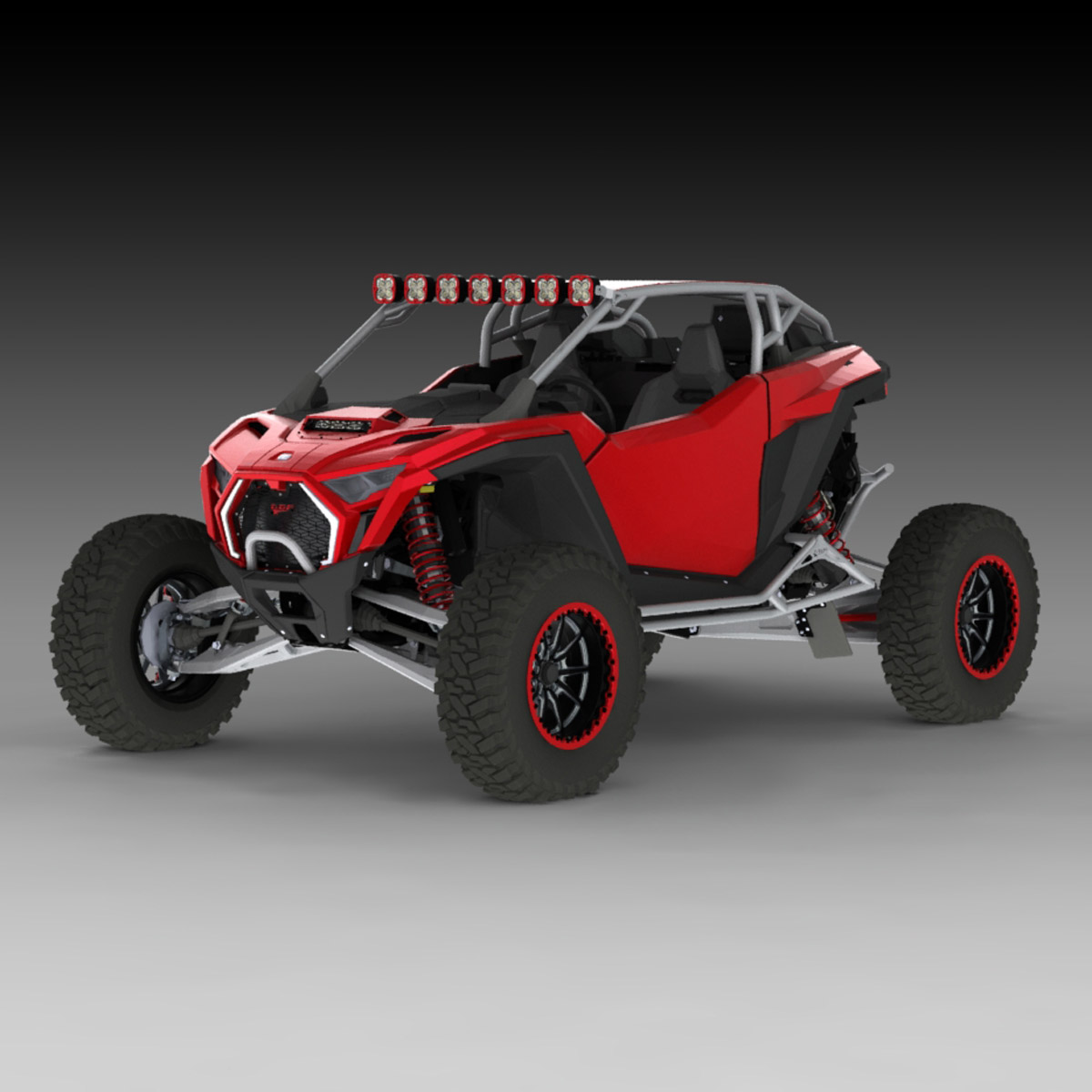 rzr pro r with abf aftermarket roll cage