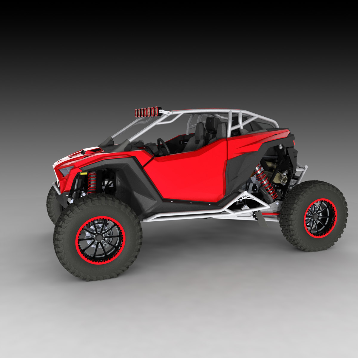 rzr pro r with abf aftermarket roll cage