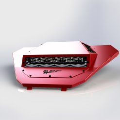 rzr pro r hood with lightbar